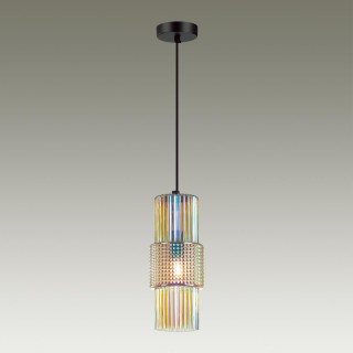 5018/1 MODERN ODL23 335 черный/разноцветный металл/стекло Подвес E14 1*40W PIMPA-foto3