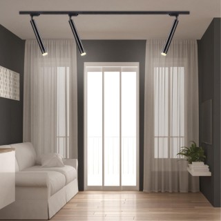 357885 PORT NT19 102 черный Светильник трековый однофазный трехжильный IP20 LED 3000K 10W 160-265V MODO-foto3