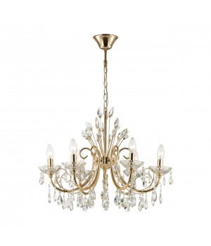 4977/6 HALL ODL23 435 золотой/хрусталь Люстра E14 6*40W VERSIA-foto5