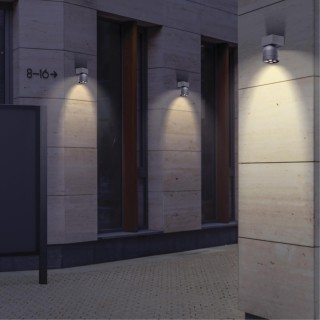 358113 STREET NT19 326 темно-серый  Ландшафтный настен.светильник IP65 LED 3000К 10W GALEATI-foto3