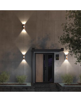 358937 STREET NT22 330 белый/золото Светильник ландшафтный светодиодный IP54 LED 4000К 12W 85-265V CALLE-foto3