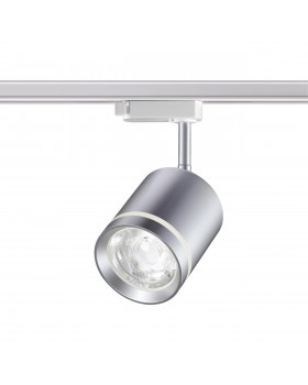 358803 PORT NT21 097 серебро Светильник трековый однофазный трехжильный IP20 LED 15W 1300Лм 4000K 85-265V ARUM-foto5