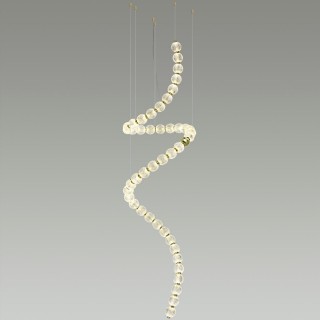 5008/132L L-VISION ODL23 413 золотой/прозрачный/металл/акрил Люстра LED 132W 4000K 6600Лм CRYSTAL-foto3