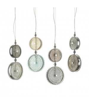 5416/13LC L-VISION ODL_EX23 10 хром/св.серый/коричневый металл/стекло Подвес LED 13W 4000K CARAMELLA-foto5