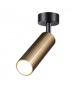 358987 OVER NT22 158 бронза светлая/черный Светильник светодиодный накладной IP20 LED 4000K 15W 220V ALBA-foto4