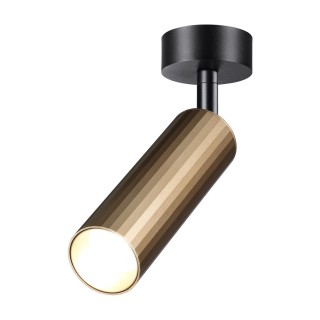 358987 OVER NT22 158 бронза светлая/черный Светильник светодиодный накладной IP20 LED 4000K 15W 220V ALBA-foto4