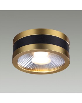 6613/7CL HIGHTECH ODL23 161 черный/античная бронза/металл Потолочный светильник IP20 LED 7W 3000K REUS-foto3