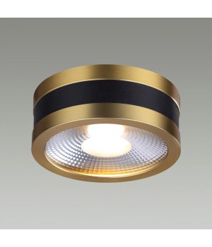 6613/7CL HIGHTECH ODL23 161 черный/античная бронза/металл Потолочный светильник IP20 LED 7W 3000K REUS-foto3