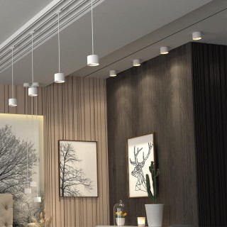 358651 OVER NT21 188 белый Светильник накладной светодиодный IP20 LED 4000К 12W 220V PATERA-foto3