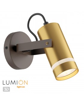 4444/1W MODERNI LN20 151 коричневый, золотой Бра GU10 1*5W 220V HARPER-foto4