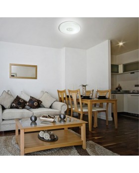 2044/EL SN 085 Светильник пластик LED 72Вт 3000-6000K D480 IP43 пульт ДУ LAVORA-foto3