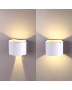 358002 STREET NT19 340 белый Ландшафтный светильник IP54 LED 3000К 2*3W 85-265V KAIMAS-foto4