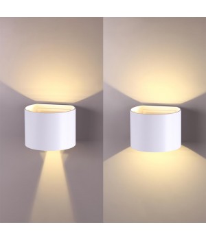 358002 STREET NT19 340 белый Ландшафтный светильник IP54 LED 3000К 2*3W 85-265V KAIMAS-foto4