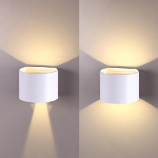 358002 STREET NT19 340 белый Ландшафтный светильник IP54 LED 3000К 2*3W 85-265V KAIMAS-foto4