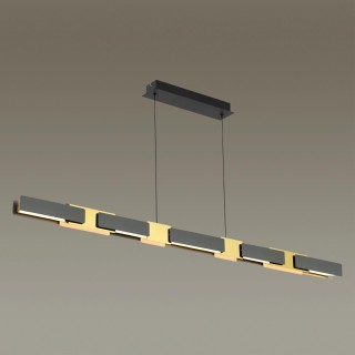 4991/40L L-VISION ODL23 381 черный/золотой/металл/акрил Люстра LED 40W 3000K FIERRO-foto3