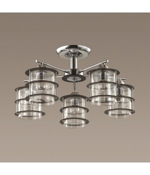 3504/5C COUNTY LN18 173 хром Люстра потолочная E27 5*60W 220V ROTONDUM-foto4