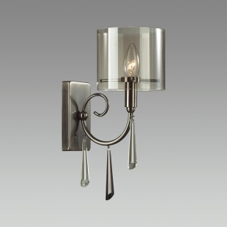 4890/1W HALL ODL_EX23 43 черный хром/дымчатый/ металл/стекло Бра E14 1*40W NICOLE-foto3