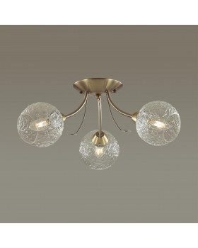 5266/3C COMFI LN23 194 античная латунь Люстра потолочная E14 3*40W 220V TULA-foto3