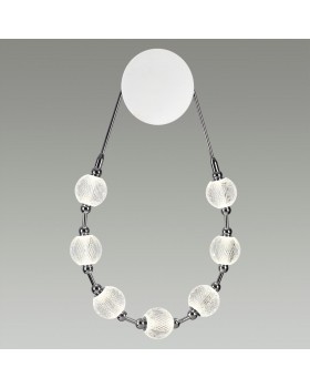 5007/25WL L-VISION ODL23 421 хром/прозрачный/металл/акрил Бра LED 25W 4000K 1555Лм CRYSTAL-foto3