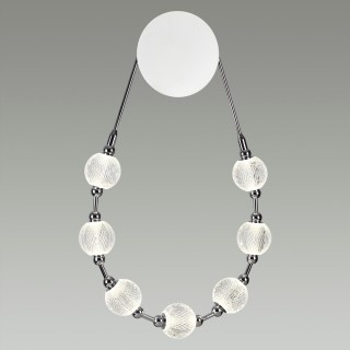 5007/25WL L-VISION ODL23 421 хром/прозрачный/металл/акрил Бра LED 25W 4000K 1555Лм CRYSTAL-foto3