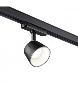 358734 PORT NT21 120 черный/белый Трехфазный трековый светодиодный светильник IP20 LED 4000K 20W 100-265V KNOF-foto4