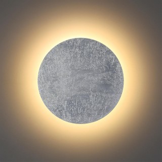 3562/9WL HIGHTECH ODL18 193 серебр.фольг-ние Настен.светильник IP20 LED 3000K 9W 504Лм 220V LUNARIO-foto4