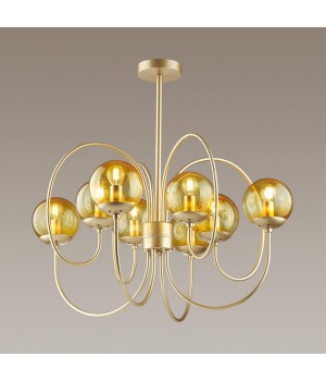 4482/8C MODERNI LN20 168 золотой, желтый Люстра потолочная E14 8*60W 220V SCARLETT-foto4