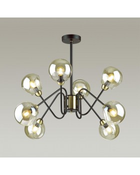 4518/8C LOFTI LN20 201 черный, бронза Люстра потолочная E14 8*40W 220V TIANA-foto3