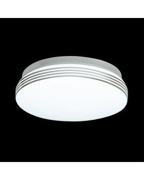 3016/AL MINI SN 043 Светильник пластик/белый/хром LED 12Вт 4000K D200 IP43 SMALLI-foto3