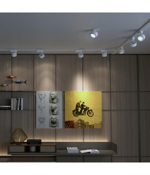 358943 PORT NT22 082 белый Светильник трековый однофазный трехжильный IP20 LED 4000К 15W 220V EDDY-foto3