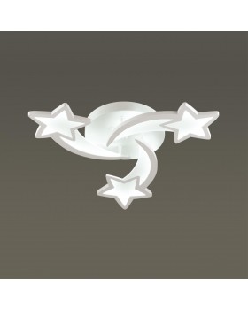 4525/66CL LEDIO LN20 027 белый Люстра потолочная диммир. с ДУ LED 66W 3000-6000К 5148Лм 220V SELINA-foto3