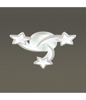 4525/66CL LEDIO LN20 027 белый Люстра потолочная диммир. с ДУ LED 66W 3000-6000К 5148Лм 220V SELINA-foto3