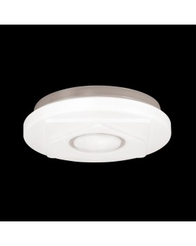 3011/AL MINI SN 047 Светильник пластик/белый/хром LED 12Вт 4000K D210 IP43 SMALLI-foto3