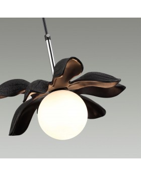 5617/1 SUSPENTIONI LN23 132 черный Подвес G9 1*40W 220V TANZANIA-foto2