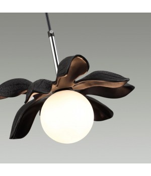 5617/1 SUSPENTIONI LN23 132 черный Подвес G9 1*40W 220V TANZANIA-foto2