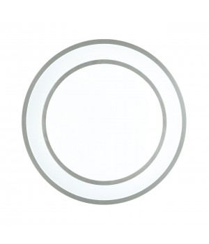 3007/DL TAN SN 064 Светильник пластик/белый/никель LED 48Вт 3000-6500K D390 IP43 пульт ДУ/ LampSmart BESTA-foto5