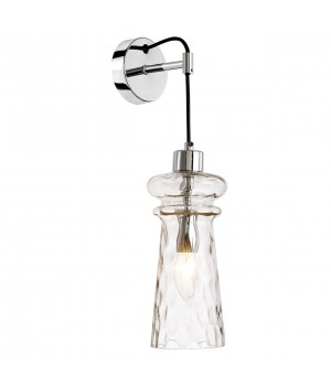 4968/1W MODERN ODL23 301 хром/прозрачный/металл/стекло Бра E14 1*40W PASTI-foto4