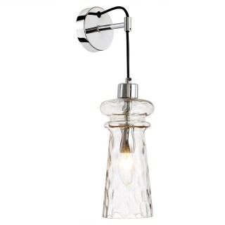 4968/1W MODERN ODL23 301 хром/прозрачный/металл/стекло Бра E14 1*40W PASTI-foto4