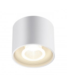 358791 OVER NT21 185 белый Светильник накладной светодиодный IP20 LED 15W 4000K 1600Лм 110-265V BIND-foto4