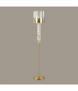 4886/1F HALL ODL_EX23 41 бронзовый/янтарн./металл/стекло Торшер E27 1*40W NICOLE-foto3