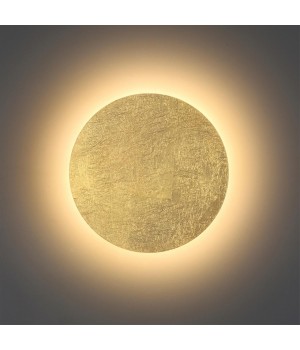 3561/9WL HIGHTECH ODL18 193 золот. фольг-ние Настен. светильник IP20 LED 3000K 9W 504Лм 220V SOLARIO-foto4