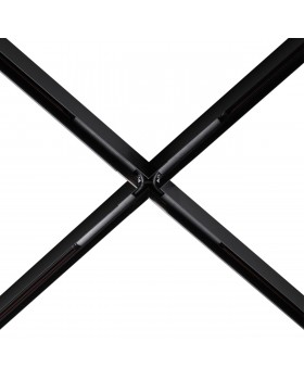 135128 SHINO NT21 043 черный Соединитель с токопроводом для шинопровода Х-образный IP20 48V FLUM-foto3