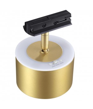 358975 PORT NT22 079 бронза св. Светильник трековый однофазный трехжильный с переключ. цв. температуры IP20 LED 3000К\4000К\6000К 12W вниз + 3W вверх-foto7