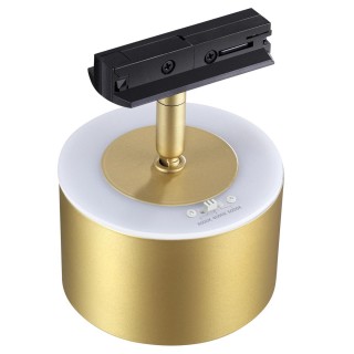 358975 PORT NT22 079 бронза св. Светильник трековый однофазный трехжильный с переключ. цв. температуры IP20 LED 3000К\4000К\6000К 12W вниз + 3W вверх-foto7