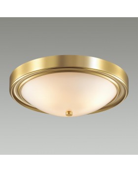 5259/3C VINTAGE LN23 222 латунь Настенно-потолочный светильник E27 3*60W 220V NINA-foto3