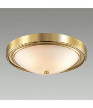 5259/3C VINTAGE LN23 222 латунь Настенно-потолочный светильник E27 3*60W 220V NINA-foto3