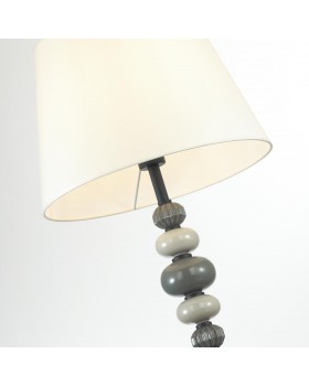 4896/1F MODERN ODL_EX23 27 черный матов./серый/молочный металл/керамика/ткань Торшер E27 1*60W SOCHI-foto6