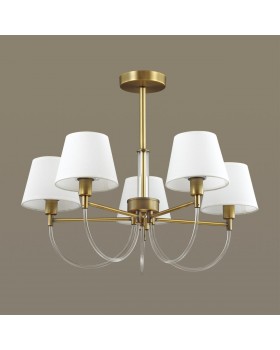 3702/5C NEOCLASSI LN19 108 античная бронза Люстра потолочная E14 5*40W 220V DAKOTA-foto3