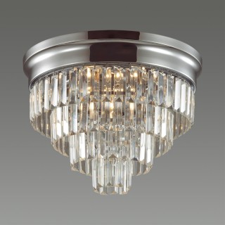 5258/5C CLASSI LN23 123 хром Люстра потолочная E14 5*40W 220V ZAHA-foto3