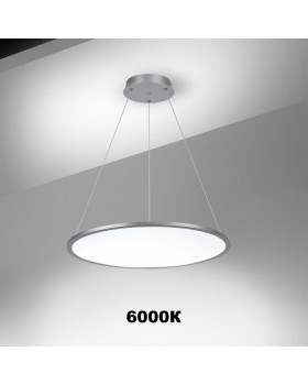 358588 OVER NT21 134 серебро Подвесной диммируемый светильник IP20 LED 3000~6000К ITER-foto4